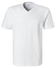 Charger l'image dans la galerie, RAGMAN TEE SHIRT COL V LOTX2 GRANDE LONGUEUR Blanc