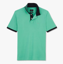 Charger l'image dans la galerie, EDEN PARK POLO Vert col marine