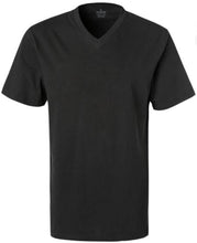 Charger l'image dans la galerie, RAGMAN TEE SHIRT COL V LOTX2 GRANDE LONGUEUR Noir