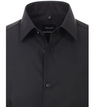 Charger l'image dans la galerie, VENTI CHEMISE GRANDE LONGUEUR MODERN FIT Noir