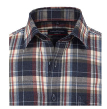 Charger l'image dans la galerie, CASA MODA CHEMISE CARREAUX Marine