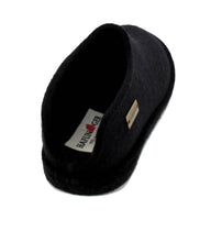 Charger l'image dans la galerie, HAFLINGER SMILY CHAUSSON LAINE Noir