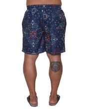 Charger l'image dans la galerie, MAXFORT MAILLOT DE BAIN IMPRIME Marine