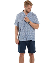 Charger l'image dans la galerie, ALL SIZE GRANDE LONGUEUR CHEMISE FLEURS Bleu