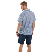 Charger l'image dans la galerie, ALL SIZE GRANDE LONGUEUR CHEMISE FLEURS Bleu