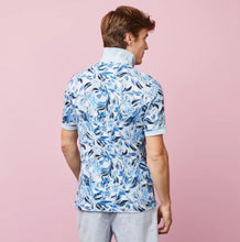 Charger l'image dans la galerie, EDEN PARK POLO FLEURS Bleu