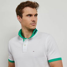 Charger l'image dans la galerie, EDEN PARK POLO Blanc col vert