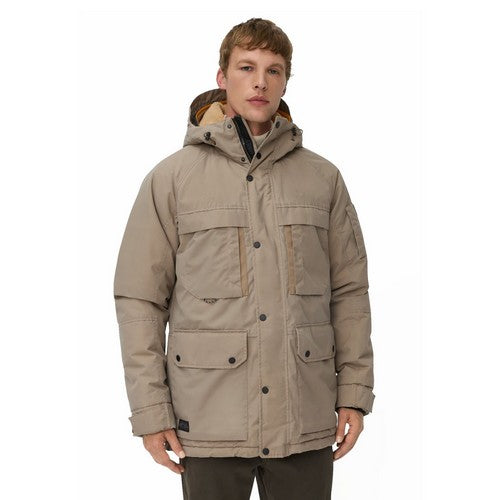 CAMEL ACTIVE PARKA GRANDE LONGUEUR Beige foncé
