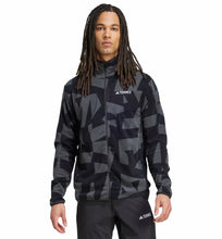 Charger l&#39;image dans la galerie, ADIDAS SWEAT ZIP POLAIRE TERREX Noir Gris
