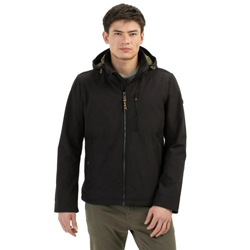 CAMEL ACTIVE PARKA SOFTCHELL Noir