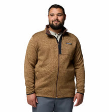 Charger l&#39;image dans la galerie, COLUMBIA SWEAT FULL ZIP Marron
