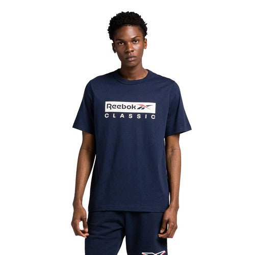 REEBOK TEE SHIRT GS CLASSIC Bleu Marine