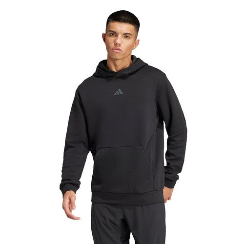 ADIDAS SWEAT CAPUCHE GRANDE LONGUEUR Noir