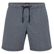 Charger l&#39;image dans la galerie, NORTH SHORT ELASTIQUE RAYE Bleu
