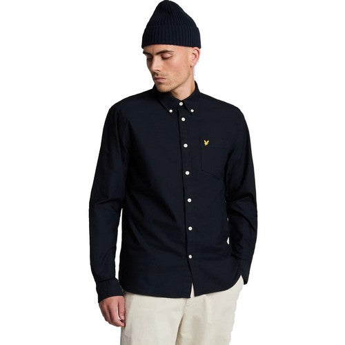 LYLE & SCOTT CHEMISE OXFORD Marine