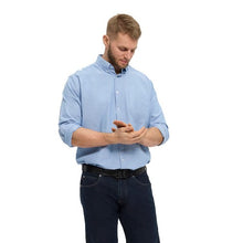 Charger l&#39;image dans la galerie, NORTH CHEMISE OXFORD Bleu ciel
