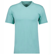 Charger l&#39;image dans la galerie, RAGMAN TEE SHIRT COL V GRANDE LONGUEUR Vert pâle
