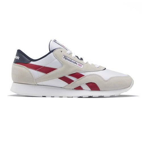 REEBOK CLASSIC NYLON Blanc Rouge