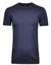 Charger l&#39;image dans la galerie, RAGMAN TEE SHIRT GRANDE LONGUEUR PIMA COTON Marine
