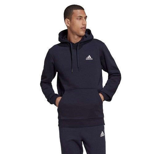 ADIDAS SWEAT CAPUCHE GRANDE LONGUEUR Marine