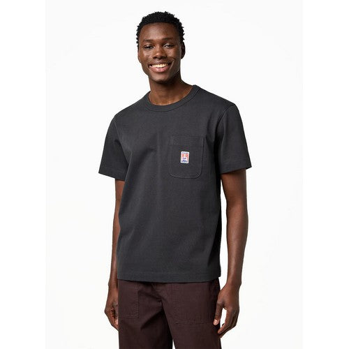 WRANGLER TEE SHIRT POCKET Noir