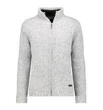 Charger l&#39;image dans la galerie, RAGMAN VESTE GRANDE LONGUEUR  FULL ZIP LAINE doublée POLAIRE Gris
