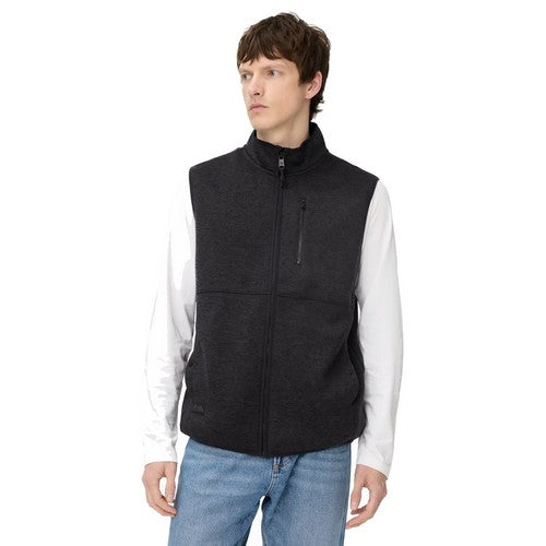 CAMEL ACTIVE SWEAT SANS MANCHES doublé polaire Marine