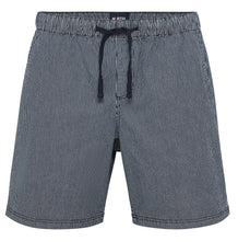 Charger l&#39;image dans la galerie, NORTH SHORT ELASTIQUE RAYE Bleu
