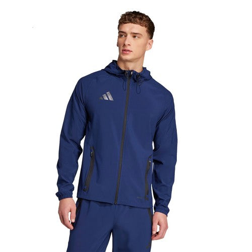 ADIDAS COUPE VENT GRANDE LONGUEUR Marine