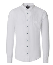 Charger l'image dans la galerie, CASA MODA CHEMISE LIN ML COL MAO Blanc
