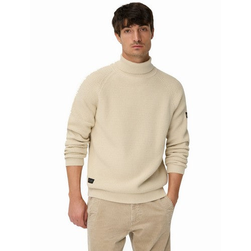CAMEL ACTIVE PULL COL ROULE Ecru