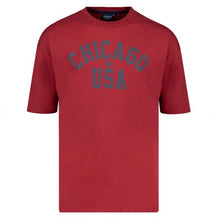 Charger l&#39;image dans la galerie, ADAMO TEE SHIRT CHICAGO Bordeaux
