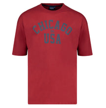 Charger l&#39;image dans la galerie, ADAMO TEE SHIRT CHICAGO Bordeaux
