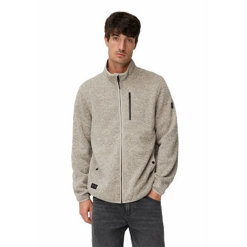 CAMEL ACTIVE VESTE SWEAT doublée polaire Beige