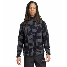 Charger l&#39;image dans la galerie, ADIDAS SWEAT ZIP POLAIRE TERREX Noir Gris
