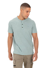 Charger l&#39;image dans la galerie, CAMEL ACTIVE TEES SHIRT BOUTON Vert amande
