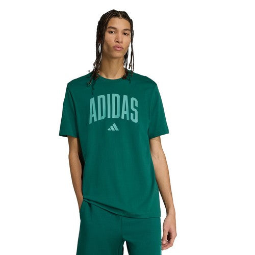 ADIDAS TEE SHIRT imprimé Vert