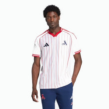 Charger l&#39;image dans la galerie, ADIDAS MAILLOT BASE BALL  ARSENAL Blanc rouge
