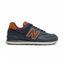 Charger l&#39;image dans la galerie, NEW BALANCE ML574 CUIR Marine
