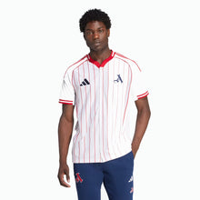 Charger l&#39;image dans la galerie, ADIDAS MAILLOT BASE BALL  ARSENAL Blanc rouge
