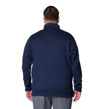 Charger l&#39;image dans la galerie, COLUMBIA SWEAT CHINE ZIP Marine
