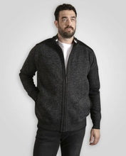 Charger l&#39;image dans la galerie, DUKE GILET FULL ZIP GRANDE LONGUEUR Gris Anthracite
