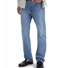 Charger l&#39;image dans la galerie, LEVIS 501 JEAN&#39;S CHEMICALS GRANDE LONGUEUR Bleu ciel

