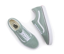 Charger l&#39;image dans la galerie, VANS SLIP ON DAMIER Blanc Vert
