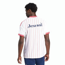Charger l&#39;image dans la galerie, ADIDAS MAILLOT BASE BALL  ARSENAL Blanc rouge
