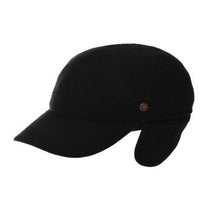 Charger l&#39;image dans la galerie, BALKE CASQUETTE OREILLE LAINE WATERPROOF Marine
