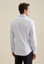 Charger l&#39;image dans la galerie, SEIDENSICKER CHEMISE GRANDE LONGUEUR Bleu ciel motif
