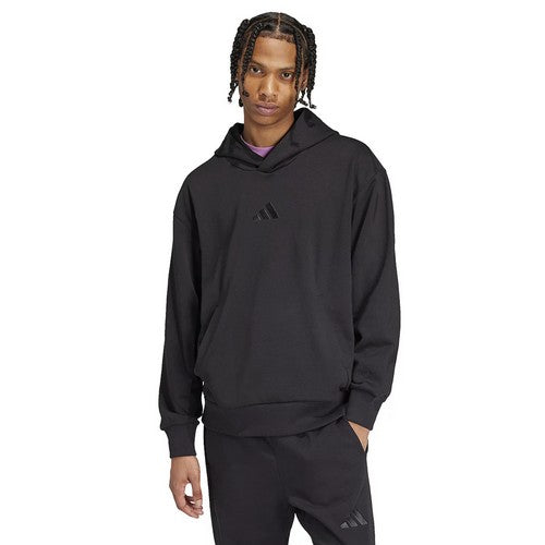 ADIDAS SWEAT CAPUCHE GRANDE LONGUEUR Noir