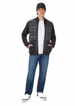Charger l&#39;image dans la galerie, CAMEL ACTIVE GILET 100% LAINE IMPRIME Marine
