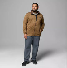 Charger l&#39;image dans la galerie, COLUMBIA SWEAT FULL ZIP Marron
